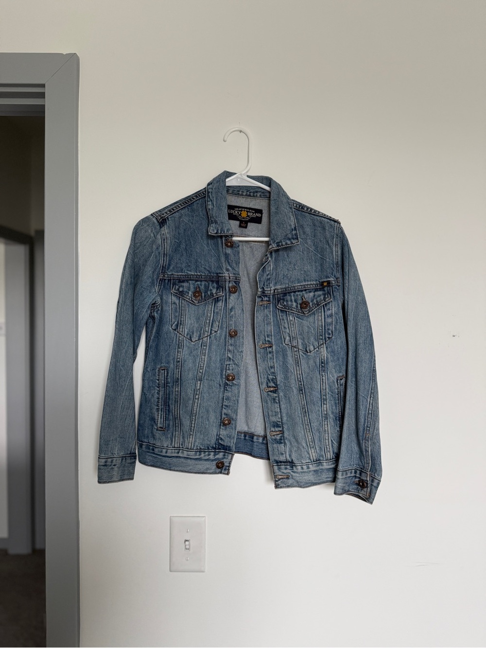 Lucky Brand Light Blue Denim Jacket